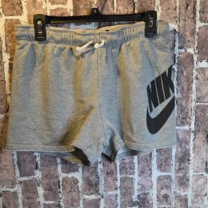 Womens Mens Nike Heather Gray Casual Shorts
